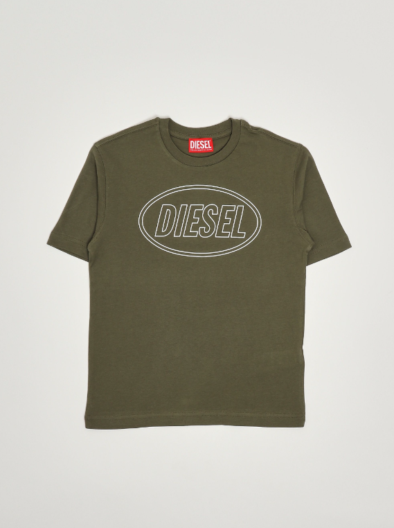 t-shirt con logo J02582 0GRAI K511 DIESEL 