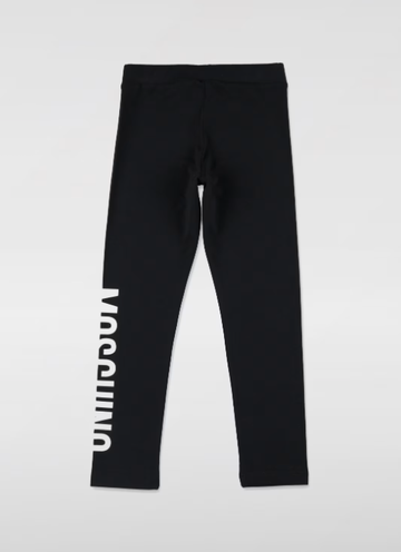 Leggins con banda logata HDP067LBA11 60100 MOSCHINO KIDS 