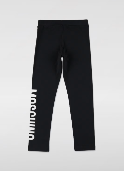 Leggins con banda logata HDP067LBA11 60100 MOSCHINO KIDS 