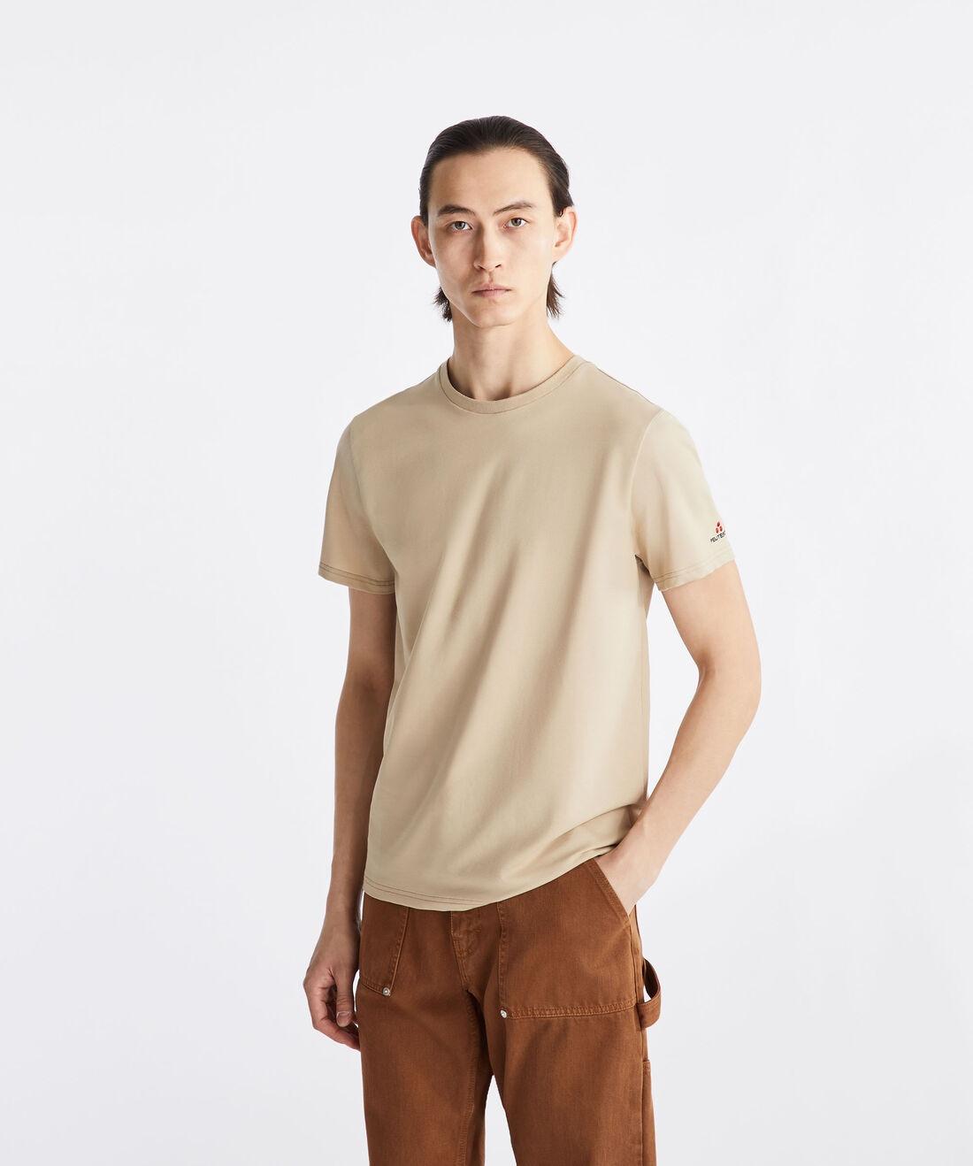 t-shirt in cotone e seta ZOLE 02 794 PeUTEREY 