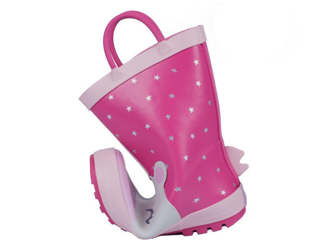 stivali unicorno anti pioggia BOOT 001-036 PINK MR. TIGGLE 