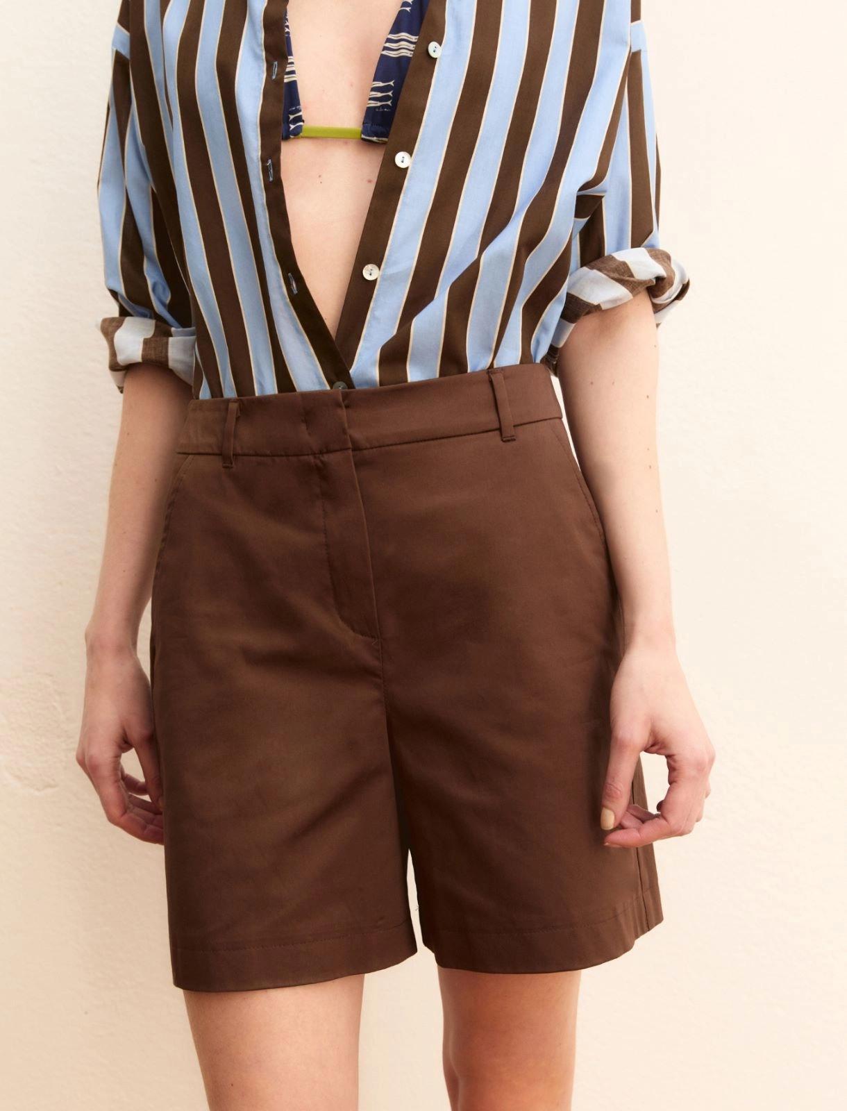 shorts in raso stretch EMIAIA 002 EMME MARELLA 