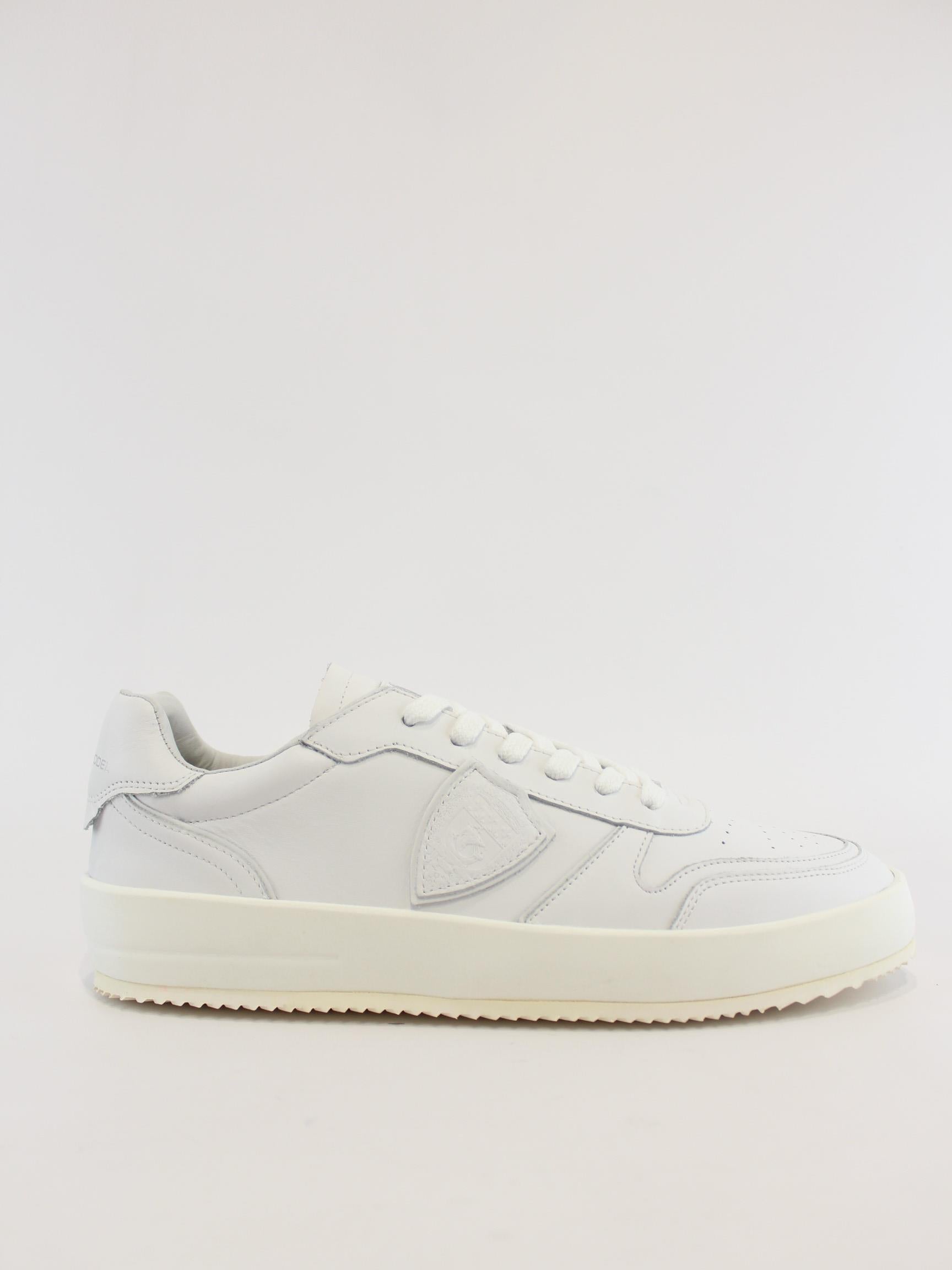 sneaker nice in pelle VNLU BLANC V001 PHILIPPE MODEL 