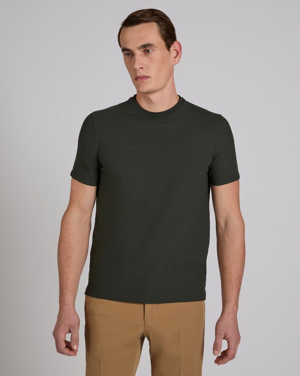 t-shirt slim fit ice cottone 815214-ZG380 Z0049 ZANONE 