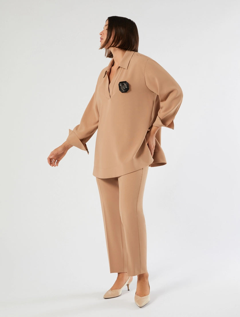 blusa in cady ZAMA 034 MARINA RINALDI 