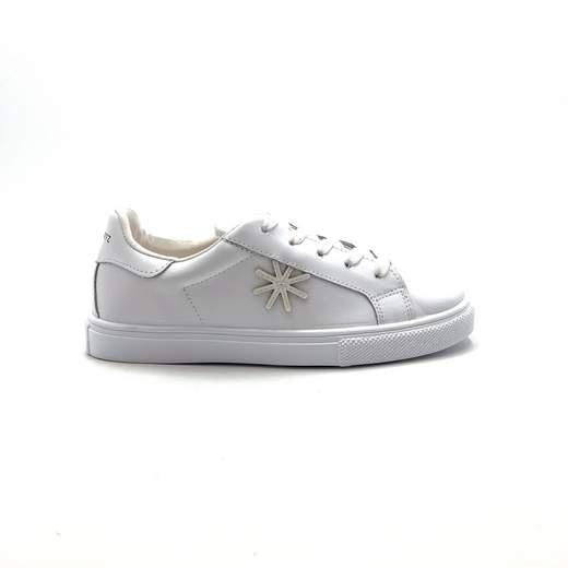 sneakers pelle con logo MR3348 BIANCO MANUEL RITZ 