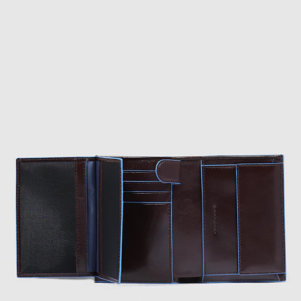 portafoglio verticale in pelle PU1740B2R MO PIQUADRO 