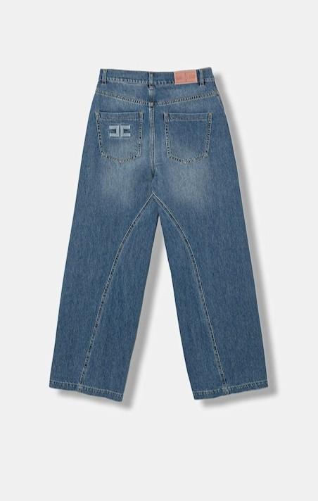 jeans in denim EFPA312 DF011 4039 ELISABETTA FRANCHI 