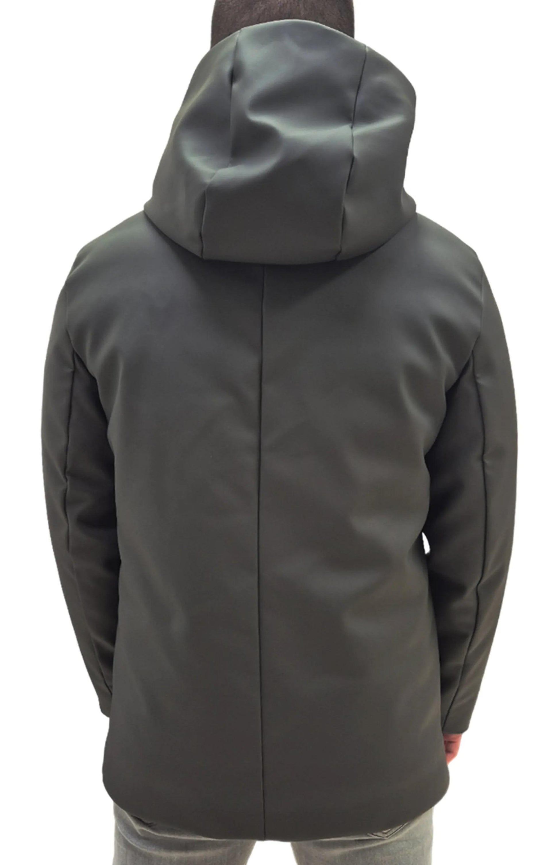 parka in tessuto lucido HE9440016 MILITARE HESKIMO 