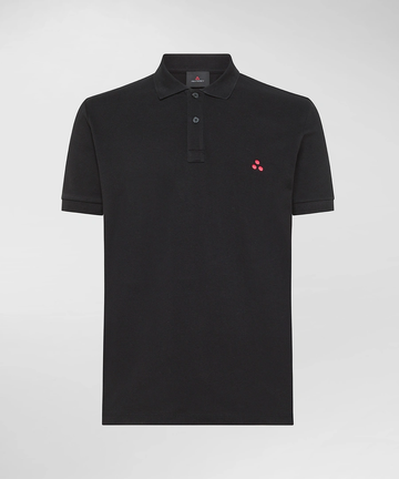 polo in cotone maniche corte ZENO 01 NER PeUTEREY 