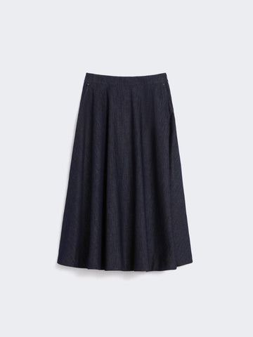 gonna svasata in denim CECILE 001 S MAXMARA 