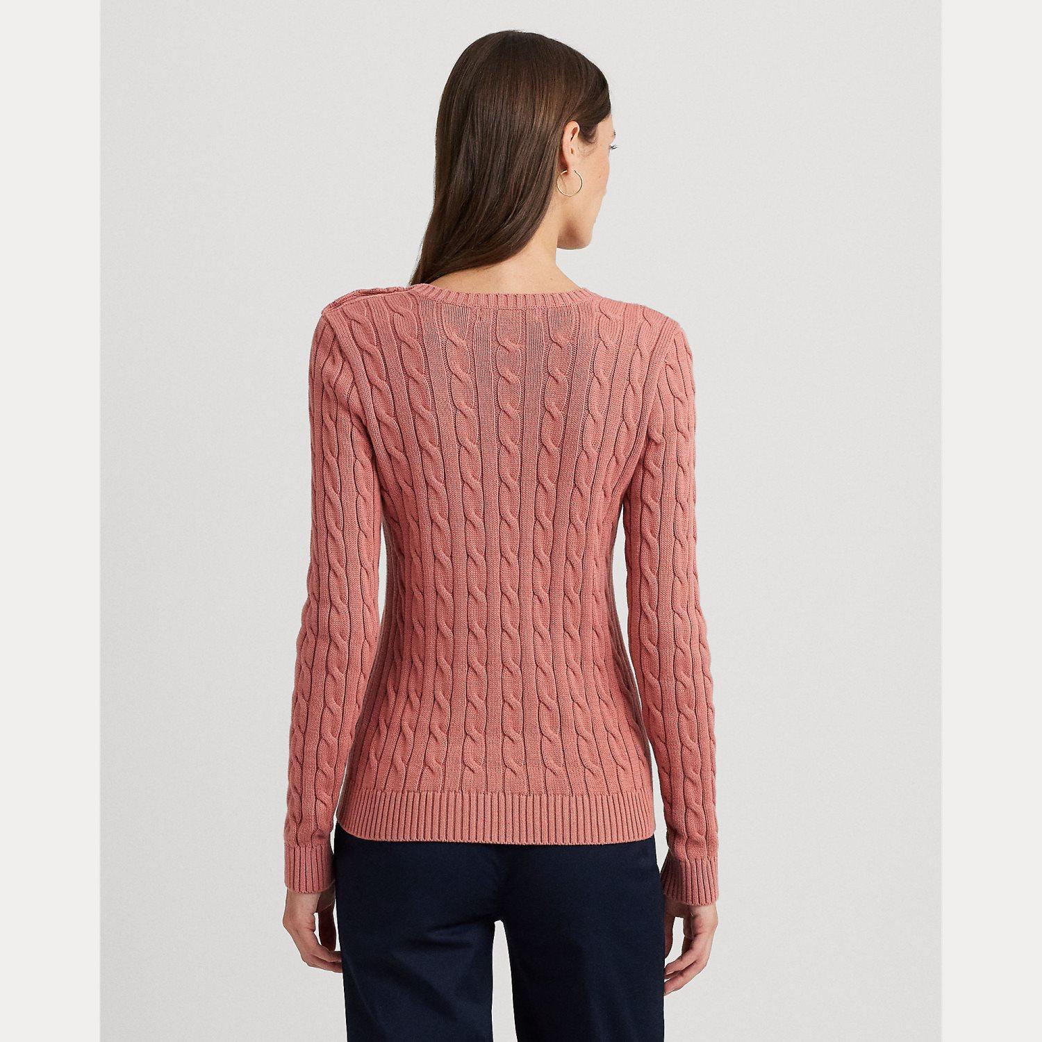 pullover intrecciato con ricamo 200-925325 001 LAUREN RALPH LAUREN 