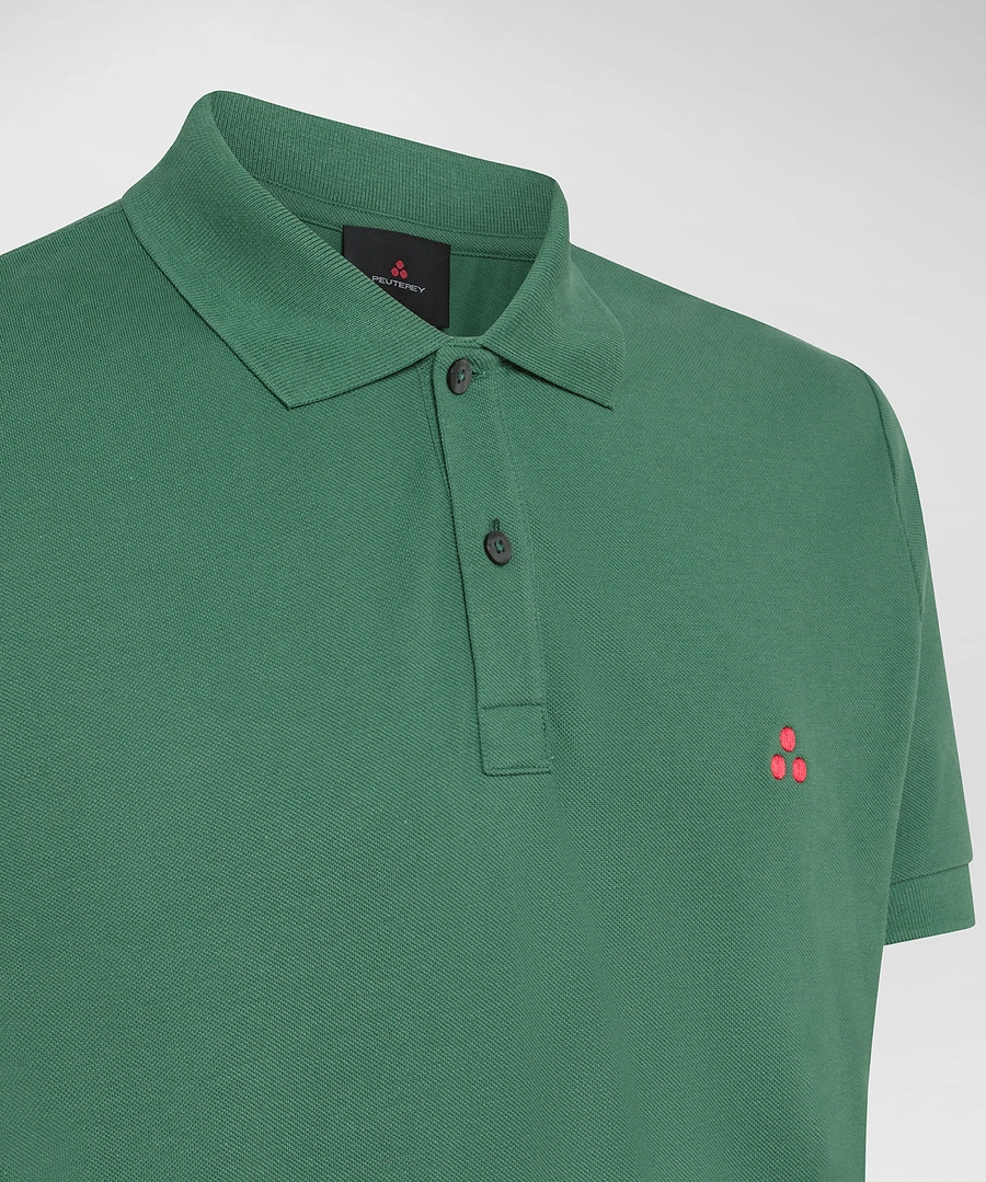 polo in cotone maniche corte ZENO 01 343 PeUTEREY 