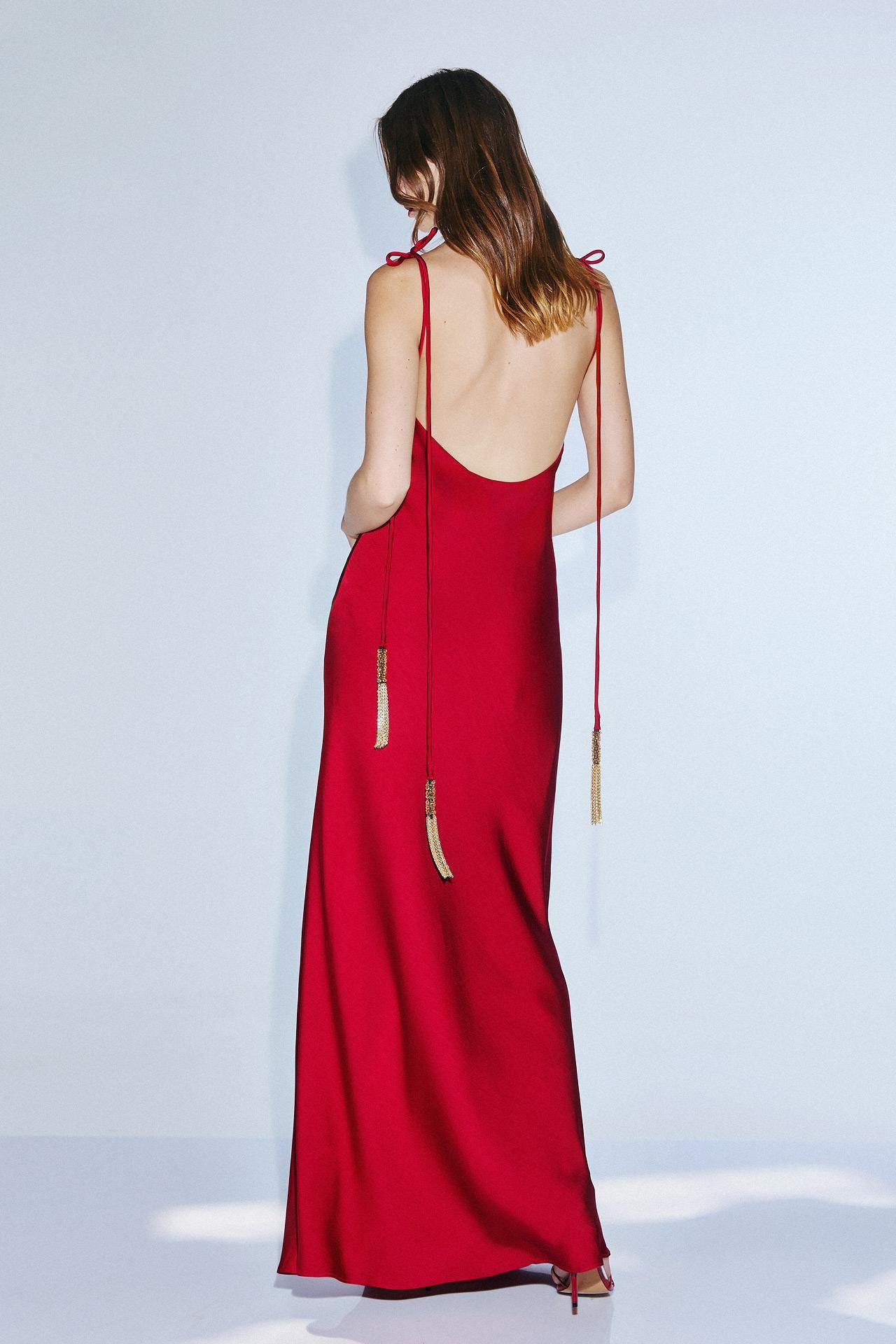 abito elegante twins T4936 WINE TWINS 