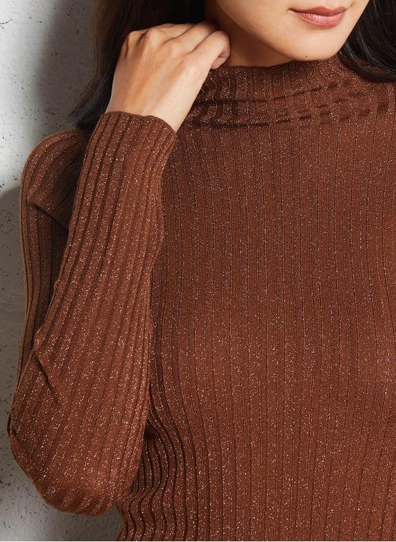 maglioncino collo alto MF5389MS46J A4305 LIU JO WHITE 