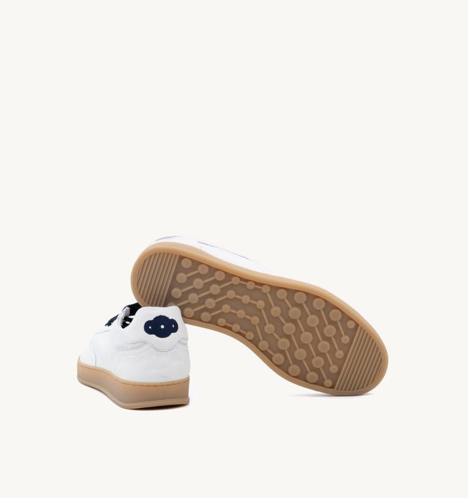 sneakers akira vieste V-SL2 AKIRA VIESTE BIANCO RICAMO BLU Soldini 