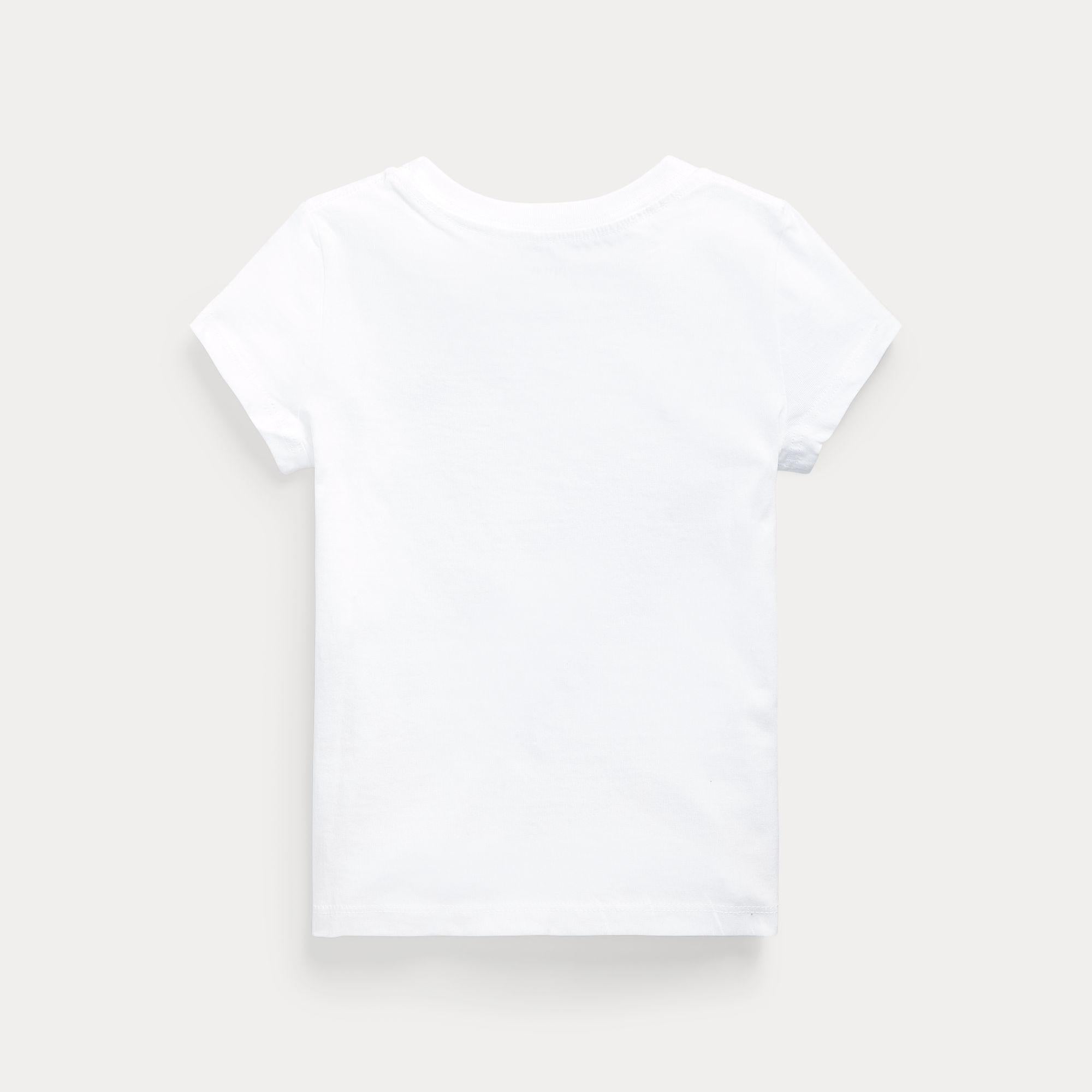 T-shirt in jersey di cotone 312-833549 064 RALPH LAUREN POLO 