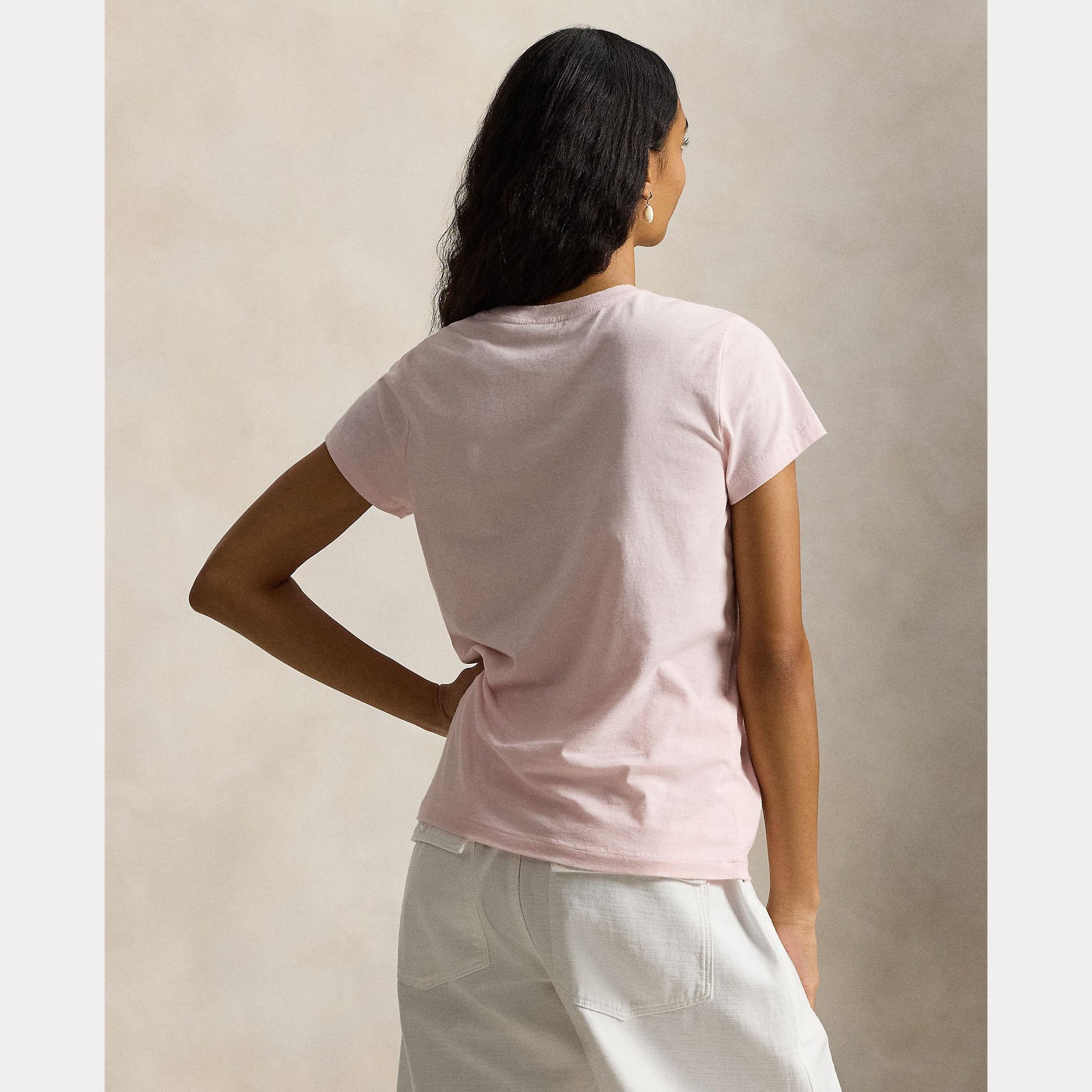 t-shirt con iconico pony 211-B14605 014 RALPH LAUREN POLO 