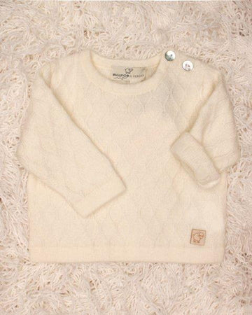 maglia con bottoni 055413 C927 BIANCO MAGLIFICIO DI VERONA 