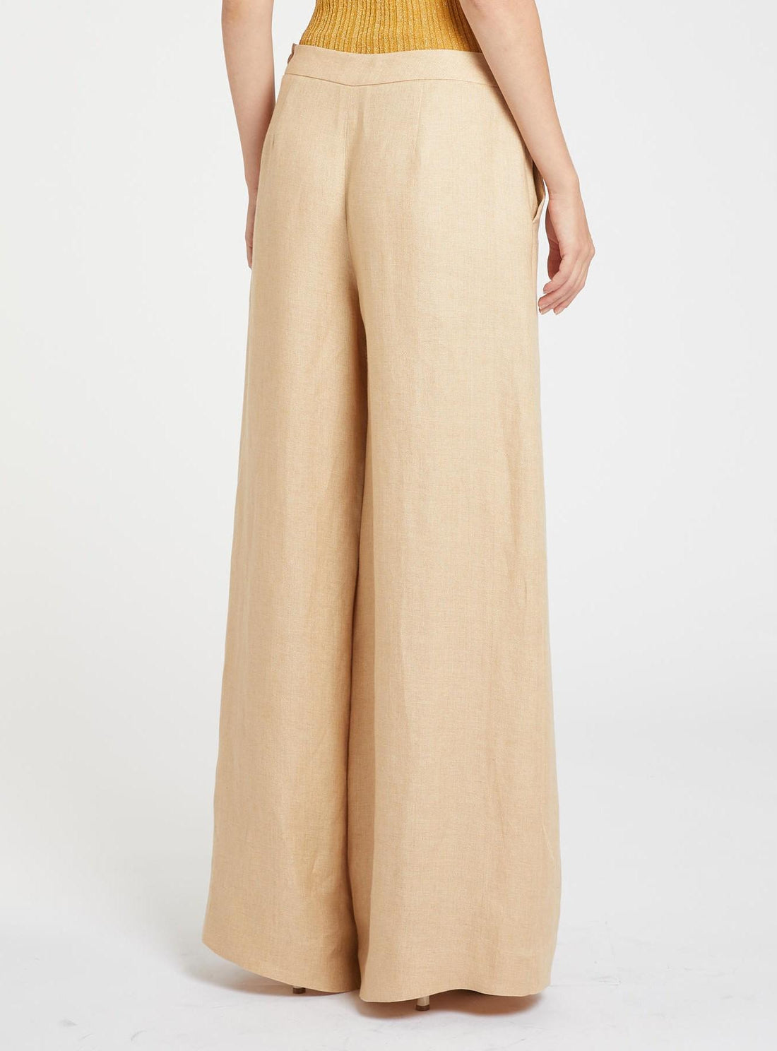 pantalone in lino MLLOTTELIA 002 MARella 