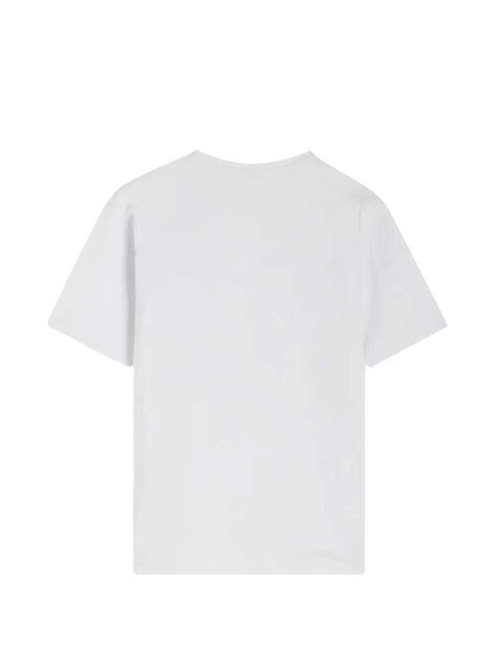 t-shirt optic white Z0UJQC597J105 100 OPTIC WHITE GCDS 