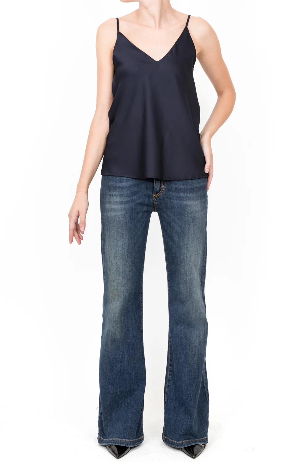 top satin TS0439 NERO VICOLO 