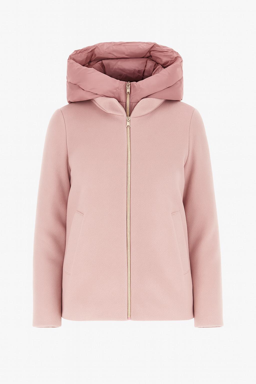 giaccone imbottito in panno soft SORRISO 006 EMME MARELLA 