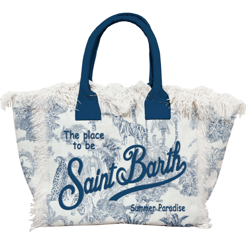 borsa vanity in canvas VANITY 02156 MC2 SAINT BARTH 