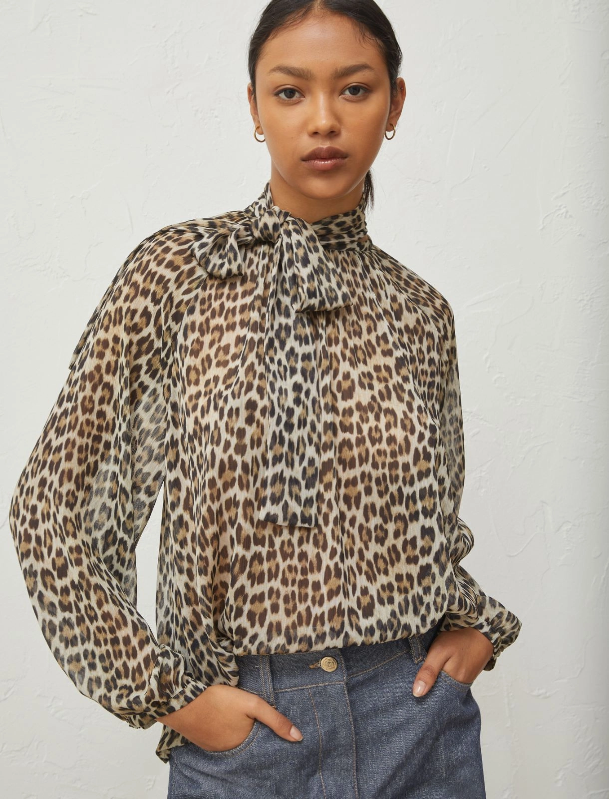 blusa con sciarpina MENDOZA 001 MARella 