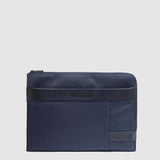 PIQUADRO pochette porta pc da 13.3 Blu