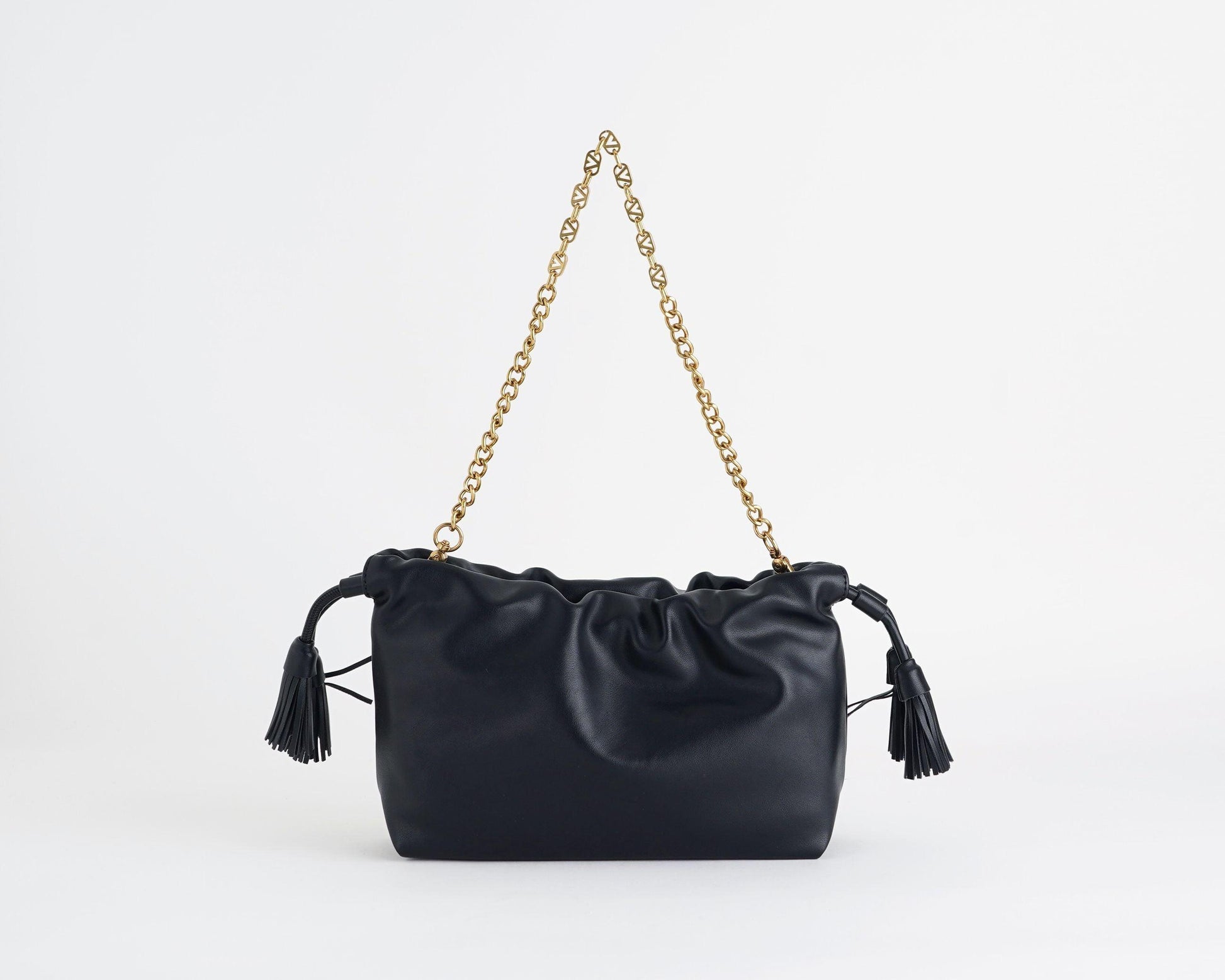 borsa tassel small XAB0035 A 99 NERO VICOLO 
