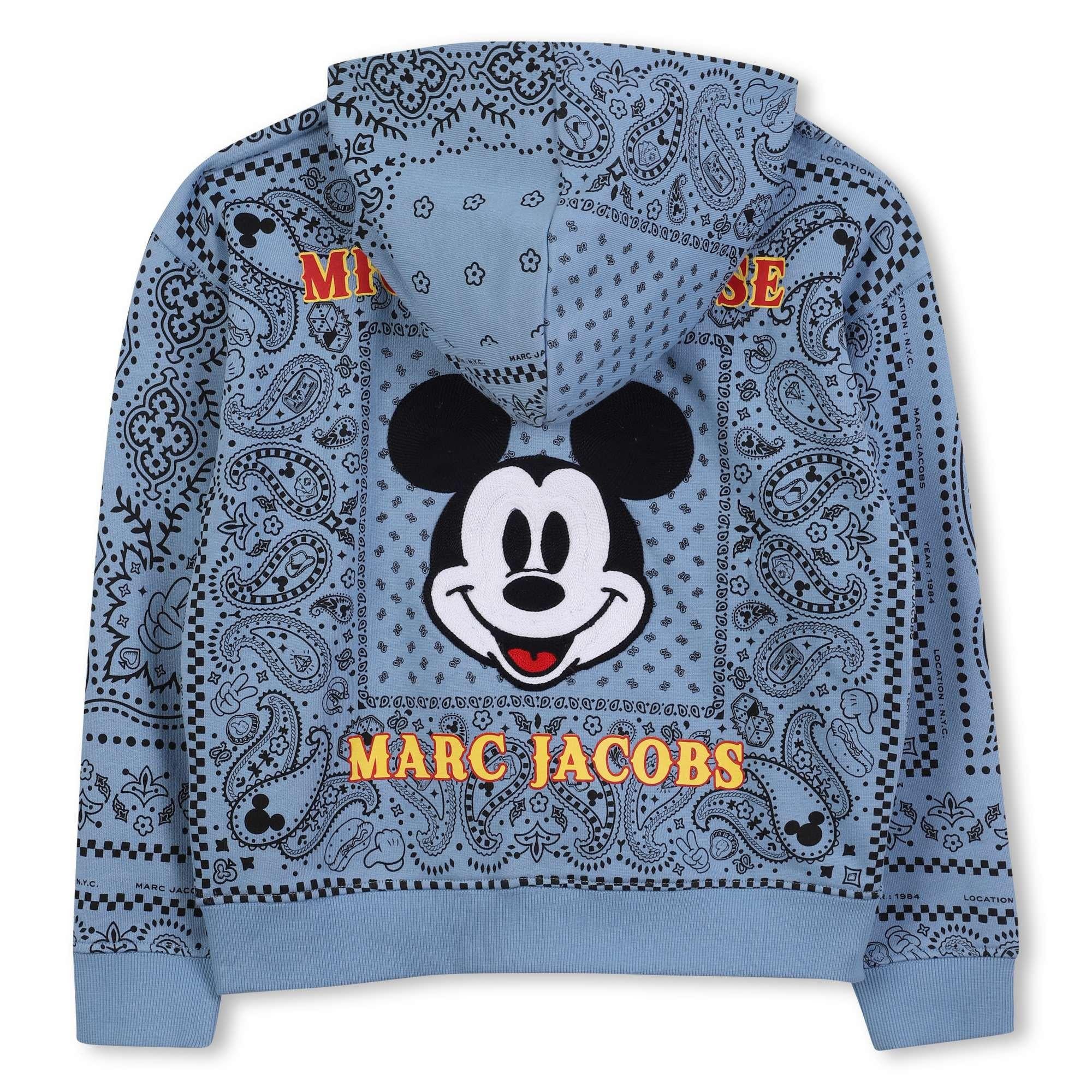 felpa full zip topolino W60630 822 MARC JACOBS KIDS 