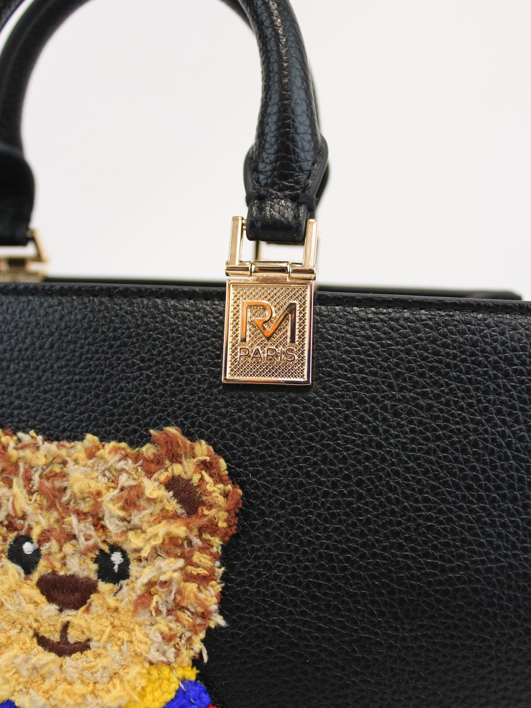 borsa marvin mini tote 1502 BLACK RUE MADAM PARIS 