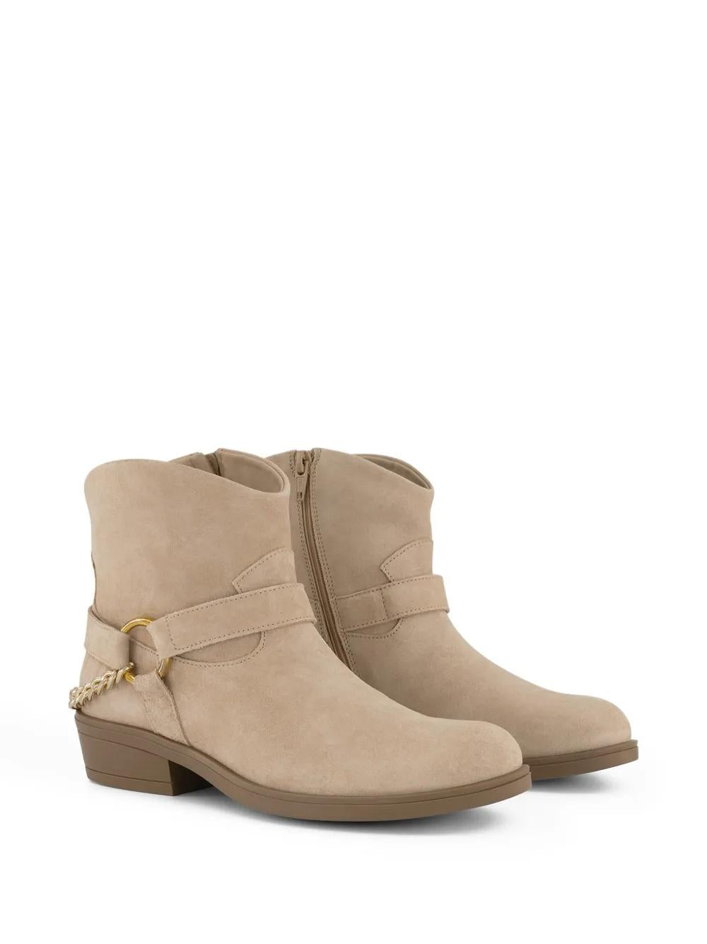Stivaletto texano con catena 261GCJ030 13191 TWINSET GIRL 