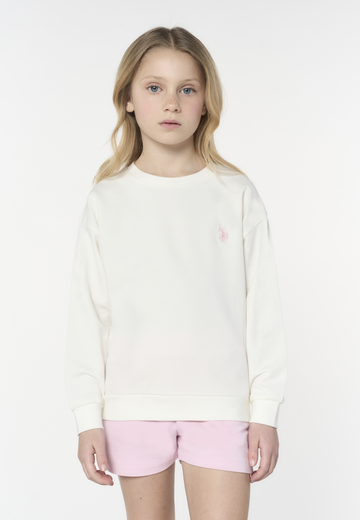 Felpa con logo petto US43687001 101 U.S. POLO ASSN. 