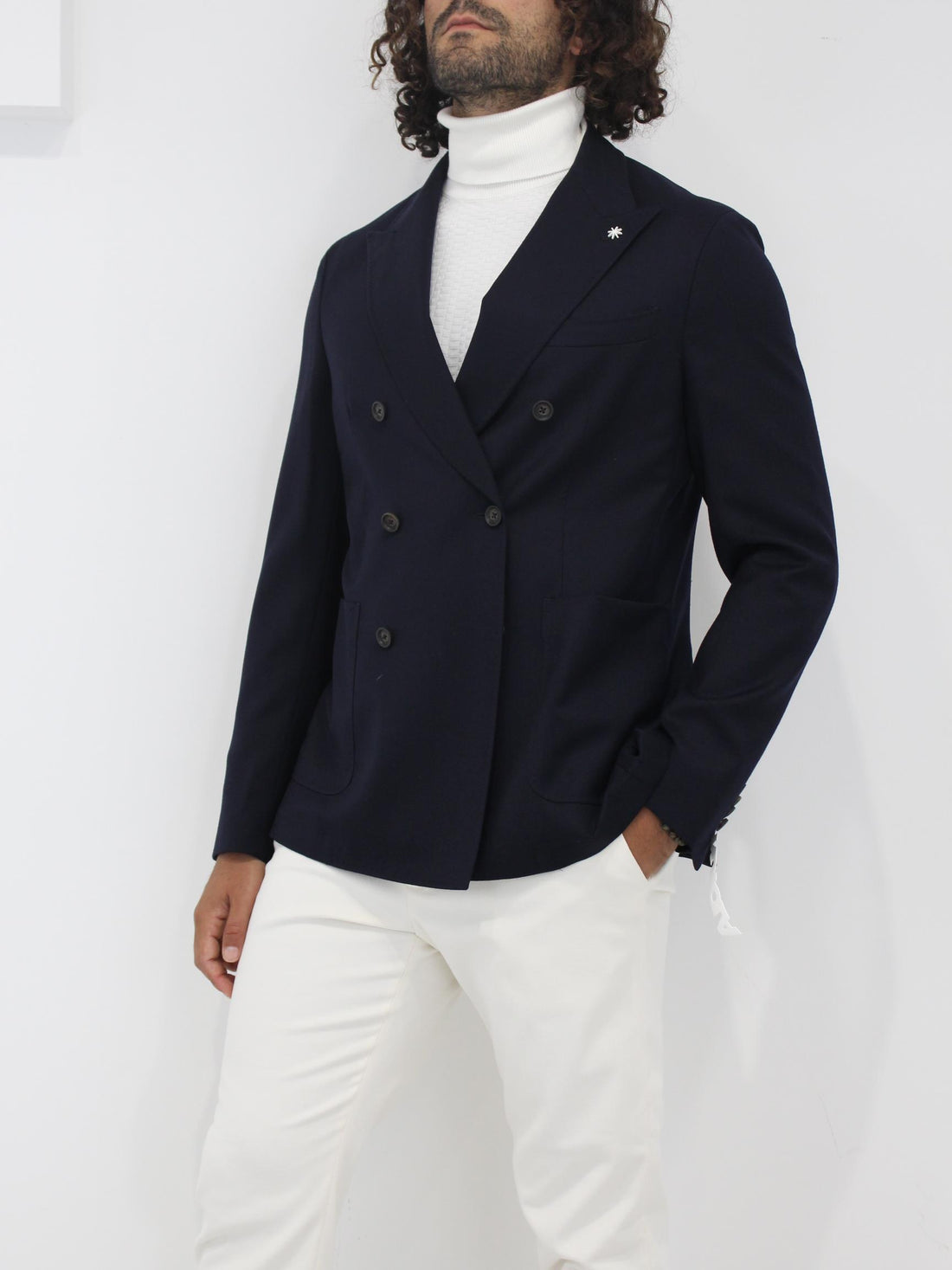 Giacca doppiopetto manuel ritz 3532G2738 230501 89 MANUEL RITZ 