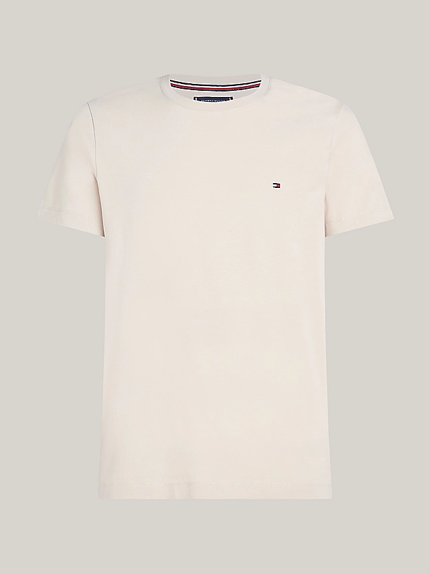 t-shirt slim con logo iconico MW0MW10800 ACI TOMMY HILFIGER 