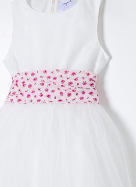 abito cerimonia in tulle SU1A82 T0002 104RS SIMONETTA 