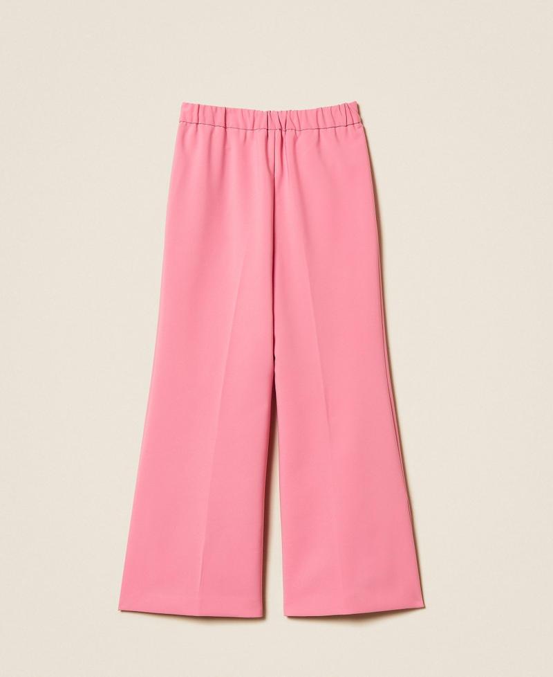 pantalone flare con spacchi 261GJ2Q51 07207 TWINSET GIRL 