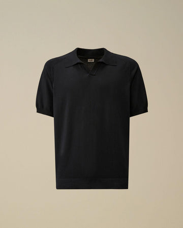 polo cotton sleeve 20CMKN104A 006323O 888 CP COMPANY 