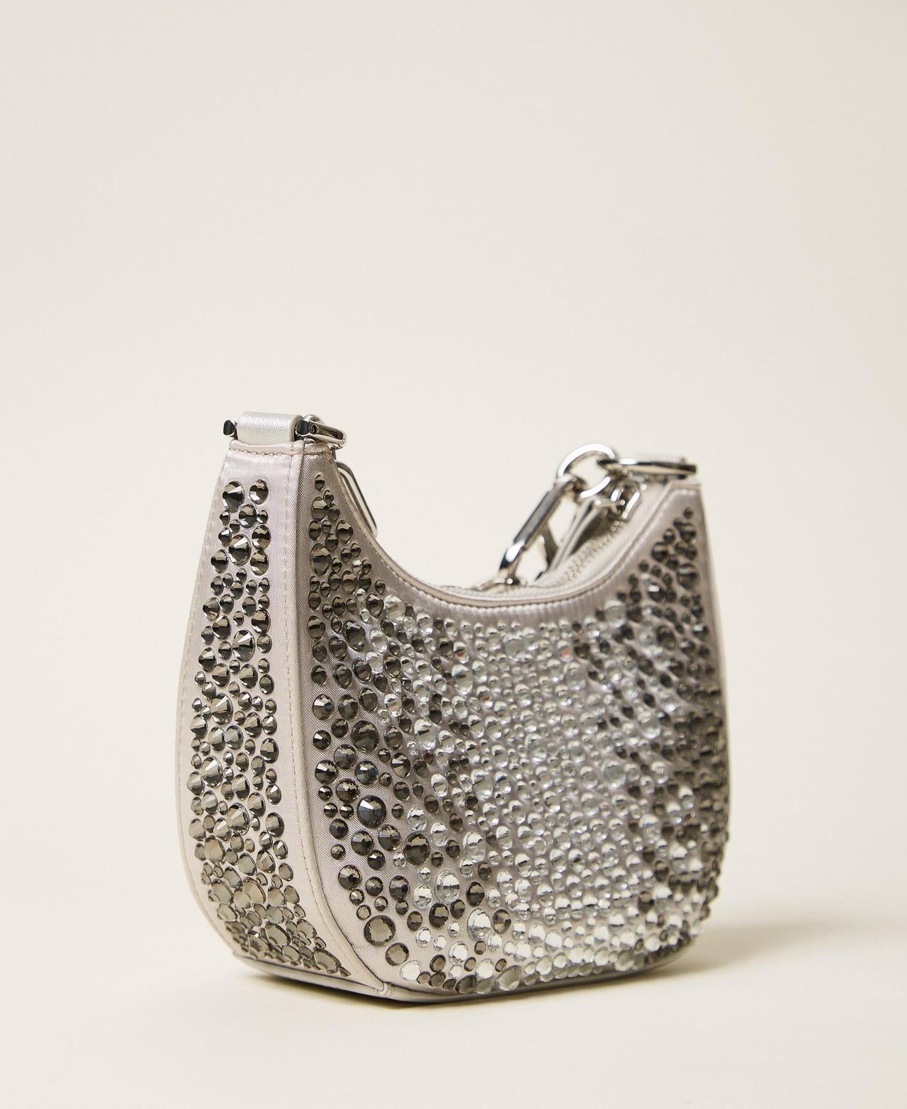 borsa croissant con strass 252TB7213 00995 TWINSET 