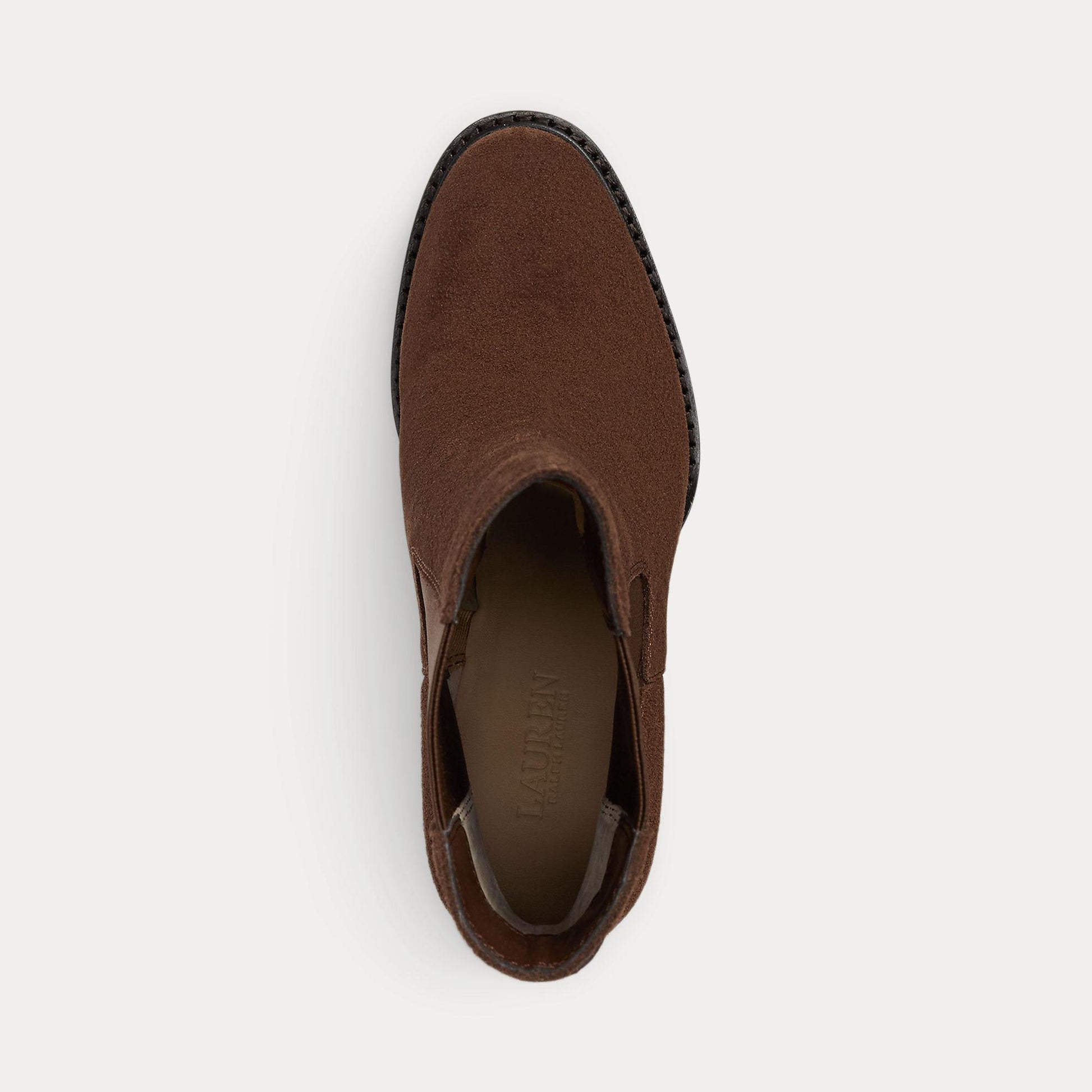 stivaletto in camoscio layne 802-942566 002 LAUREN RALPH LAUREN 