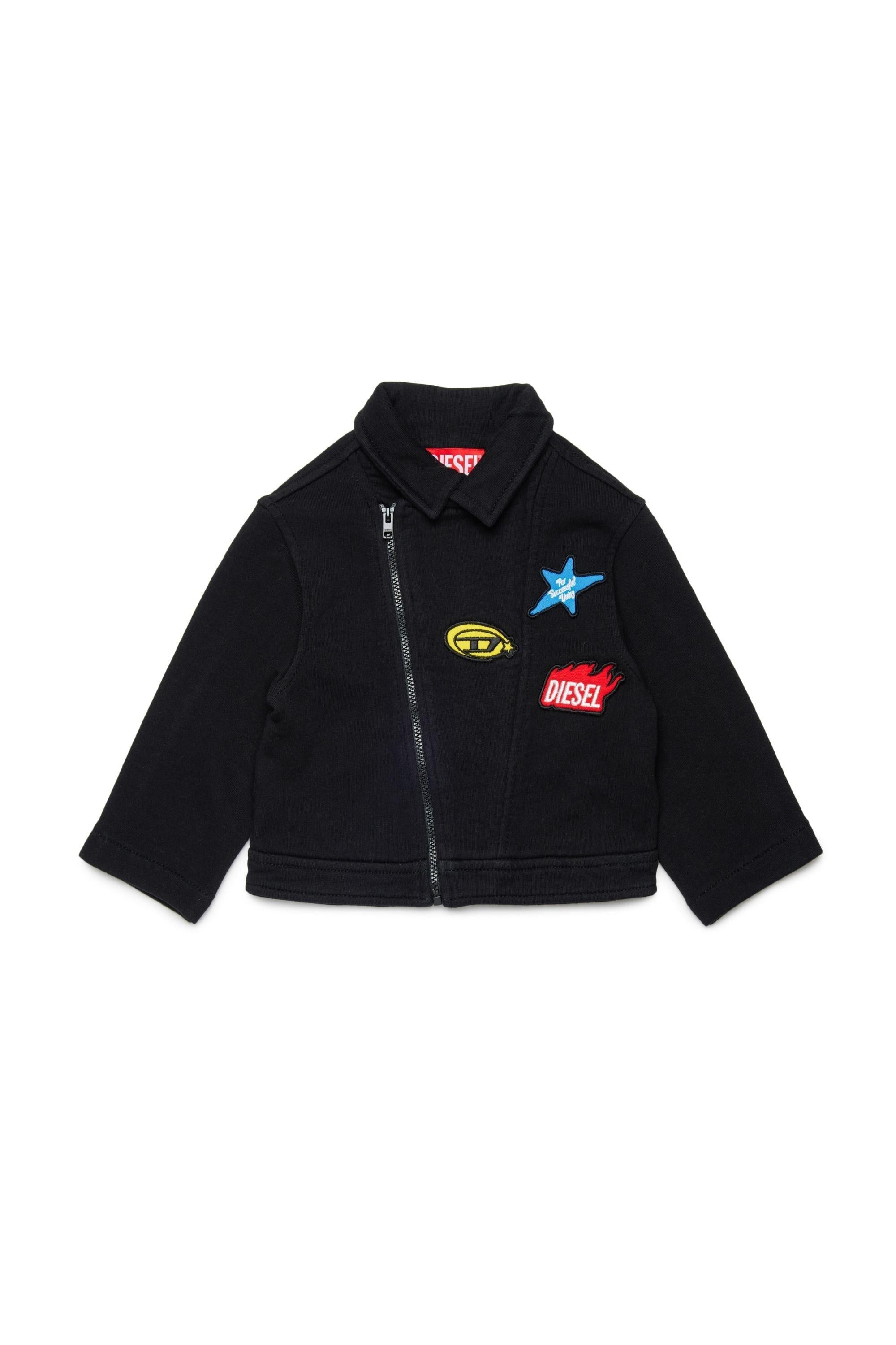 giacca neonato con patch K00728 KYA0W K900 DIESEL 