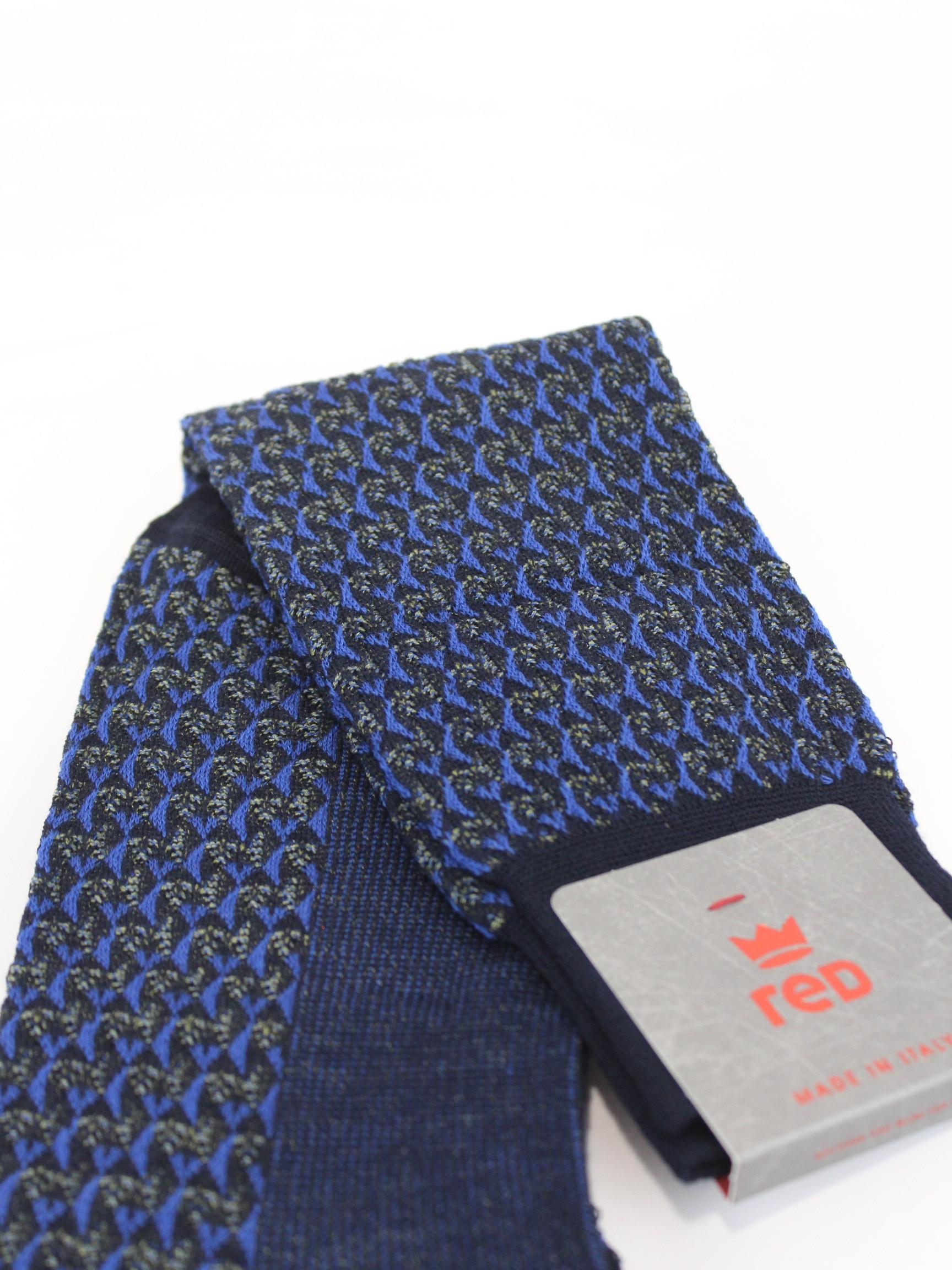 calze lunghe in lana 63328G V4891 RED 