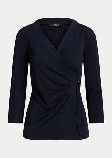 maglia in jersey stretch 200-889081 010 LAUREN RALPH LAUREN 