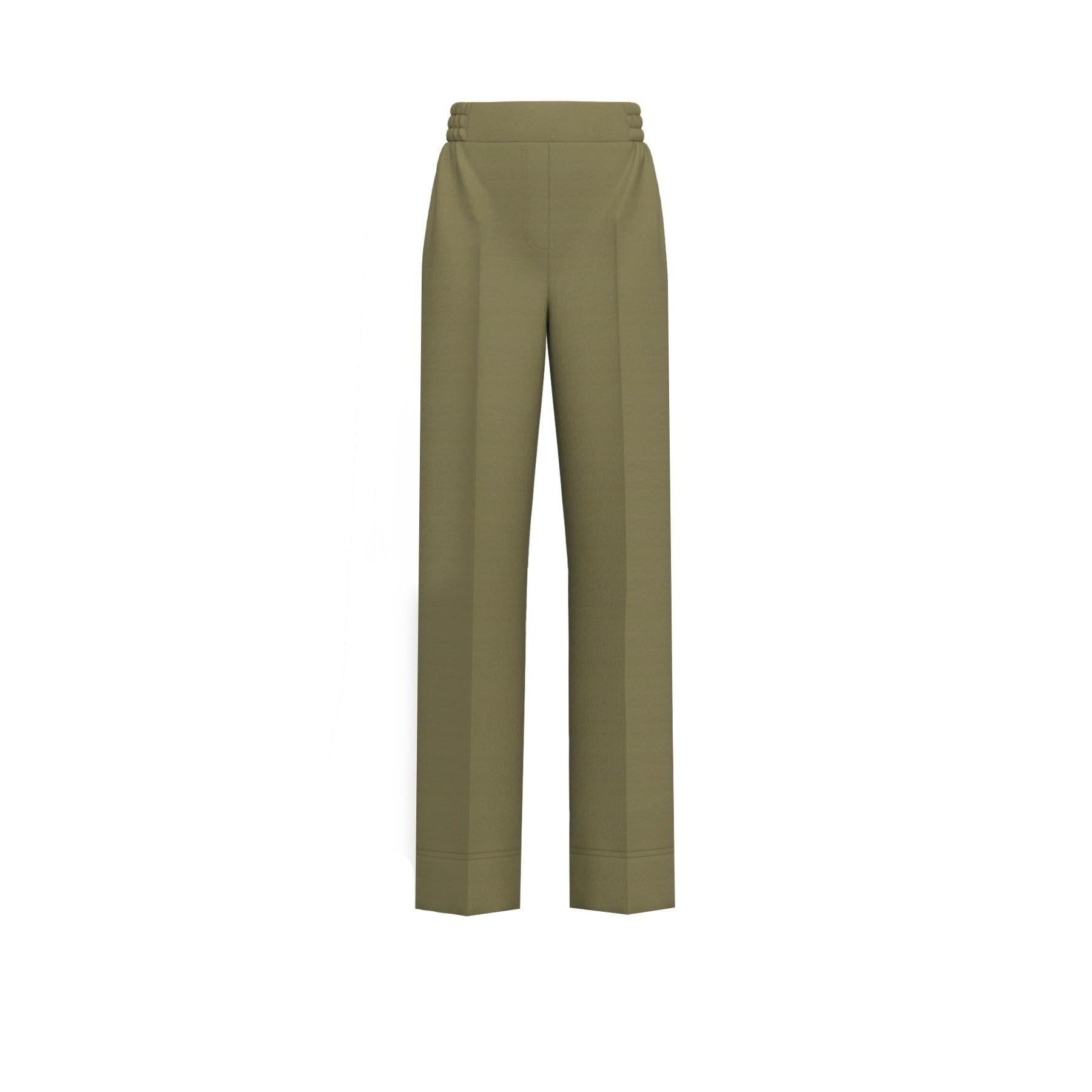 pantalone con inserto elastico EMMANGOLO 003 EMME MARELLA 