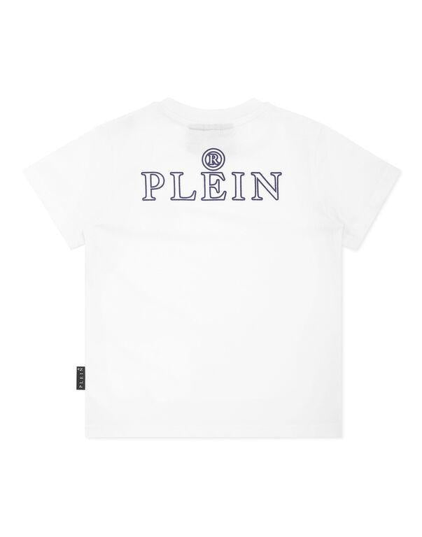 t-shirt con logo iconico SAECBTK1334 PJY002N 01 PHILIPP PLEIN 