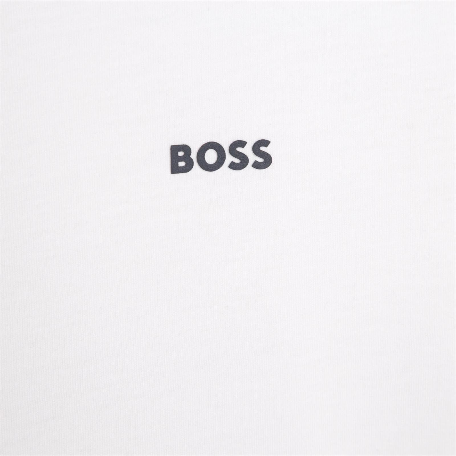 t-shirt mini logo petto J25P23 10P BOSS 