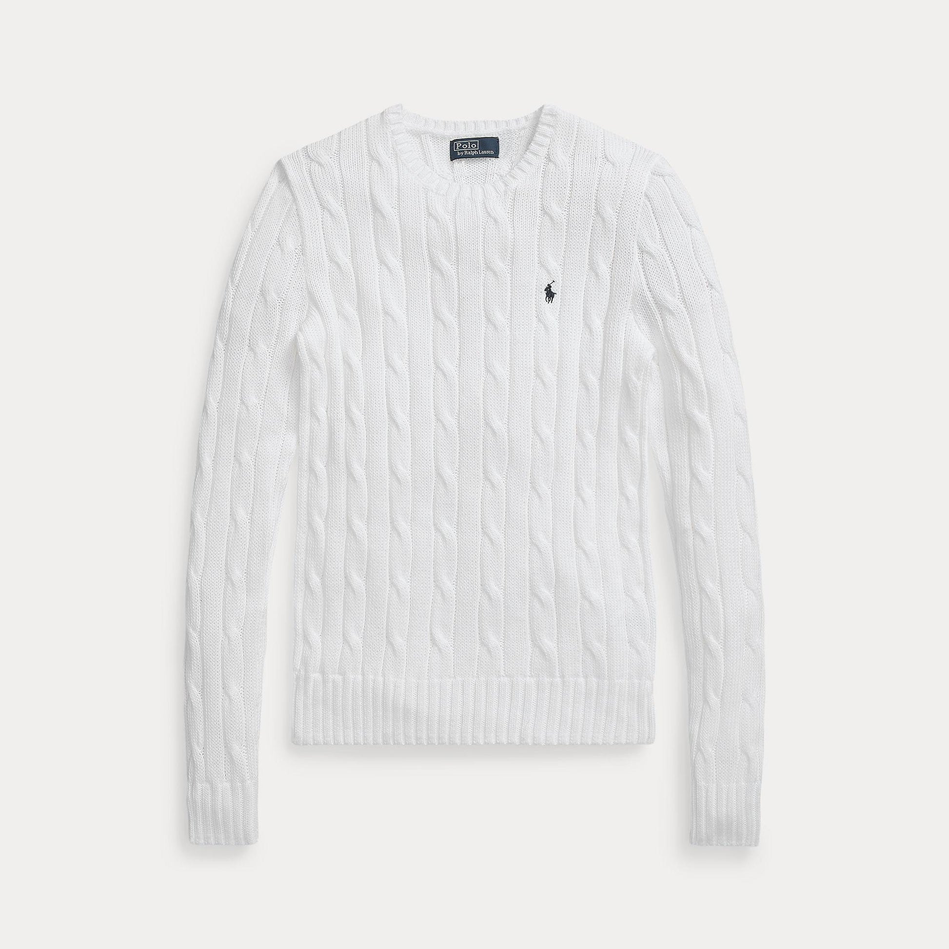 maglia girocollo a trecce 211-891640 001 RALPH LAUREN POLO 