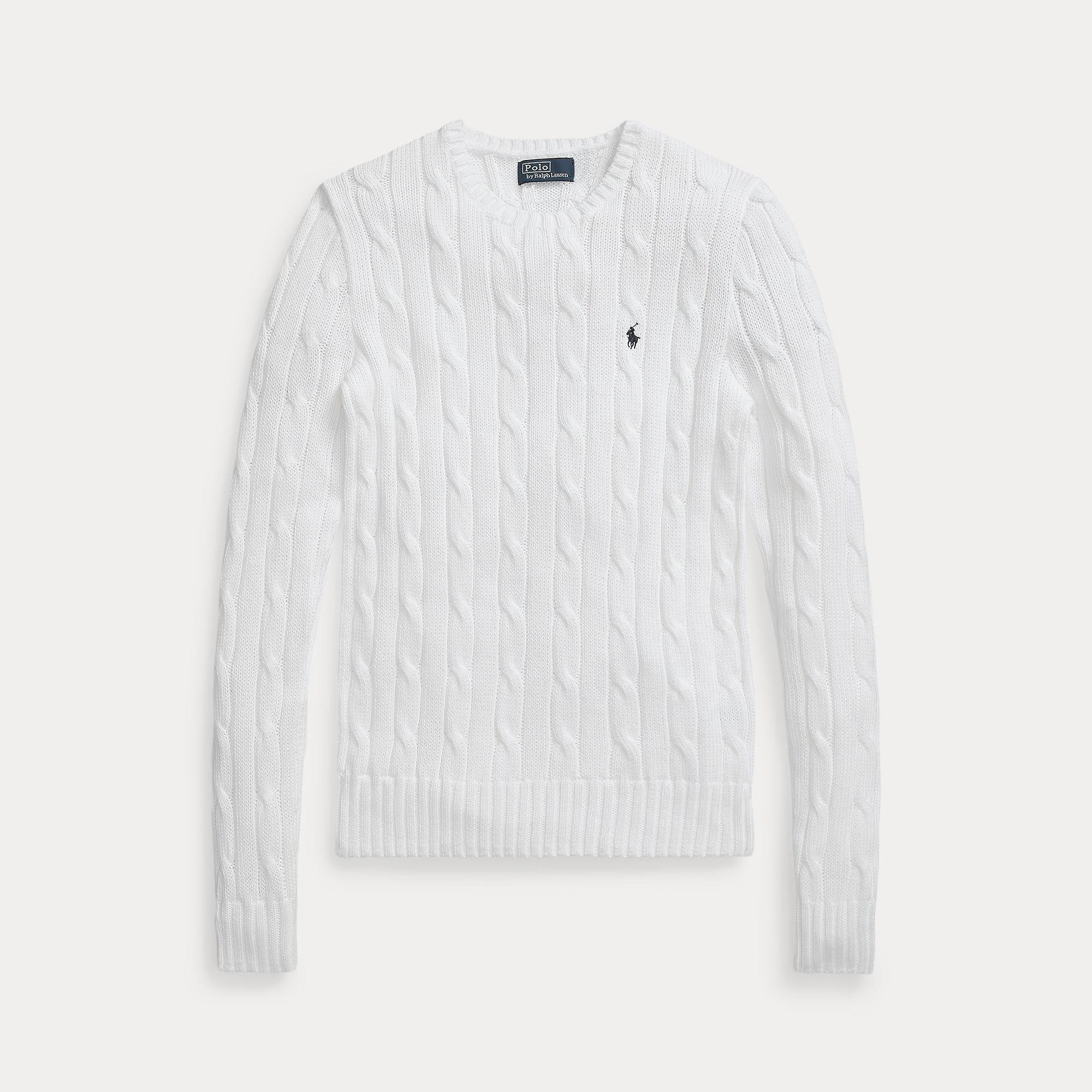maglia girocollo a trecce 211-891640 001 RALPH LAUREN POLO 